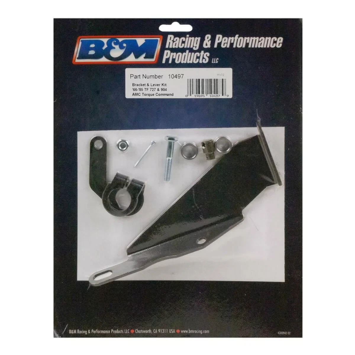 B&M Cable Bracket & Shift Lever Kit - Mopar_AMC - 10497